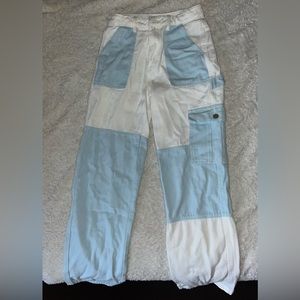 Color block Cargo Pants